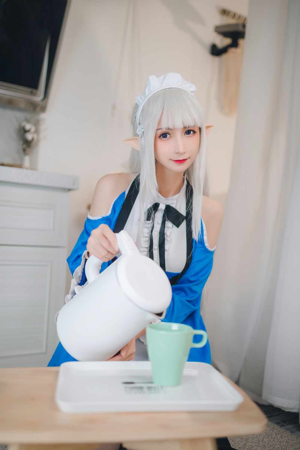 《C站·lolita·第1228期》艾米利亚女仆