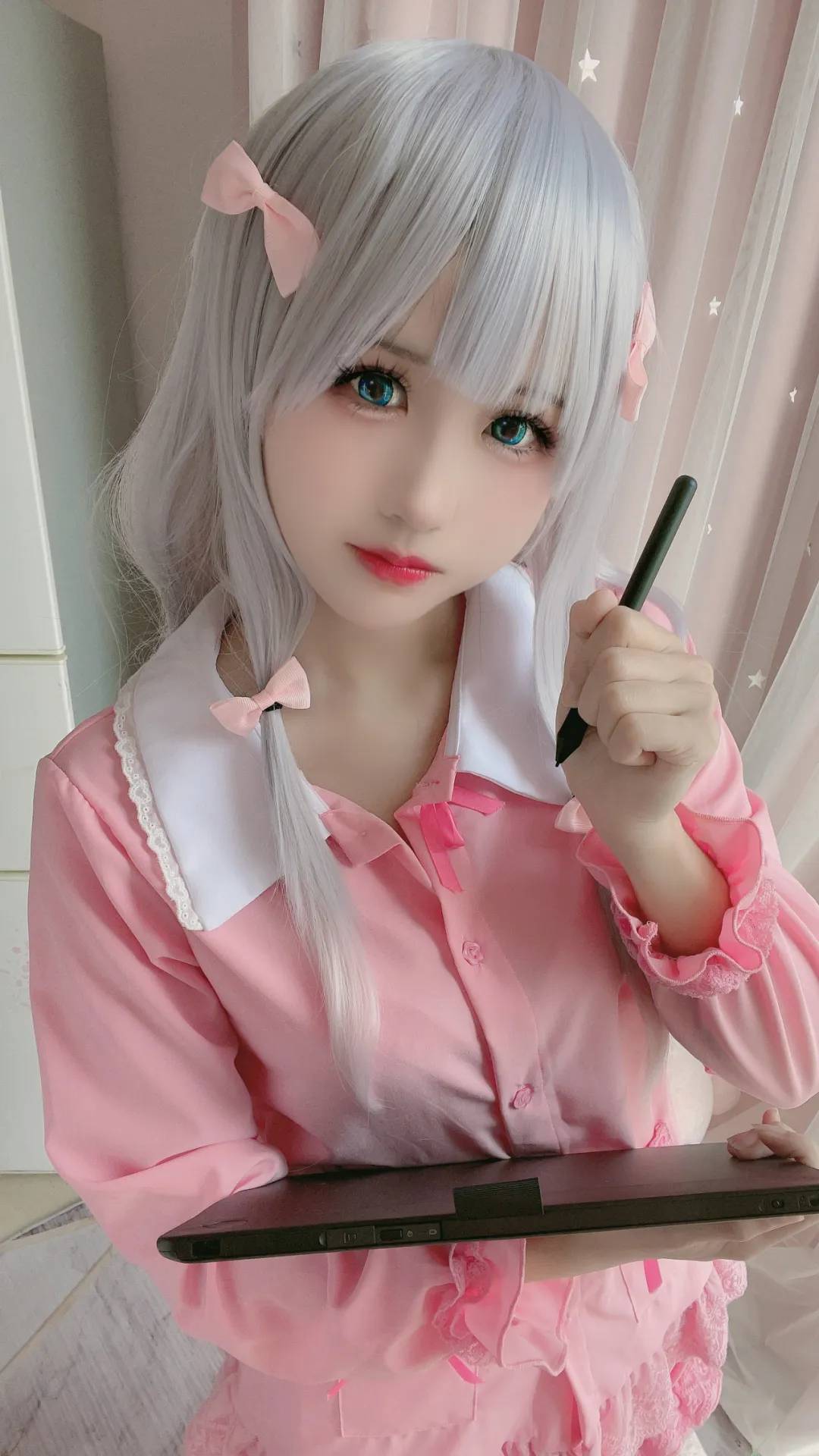 《C站·第3393期》埃罗芒阿老师纱雾