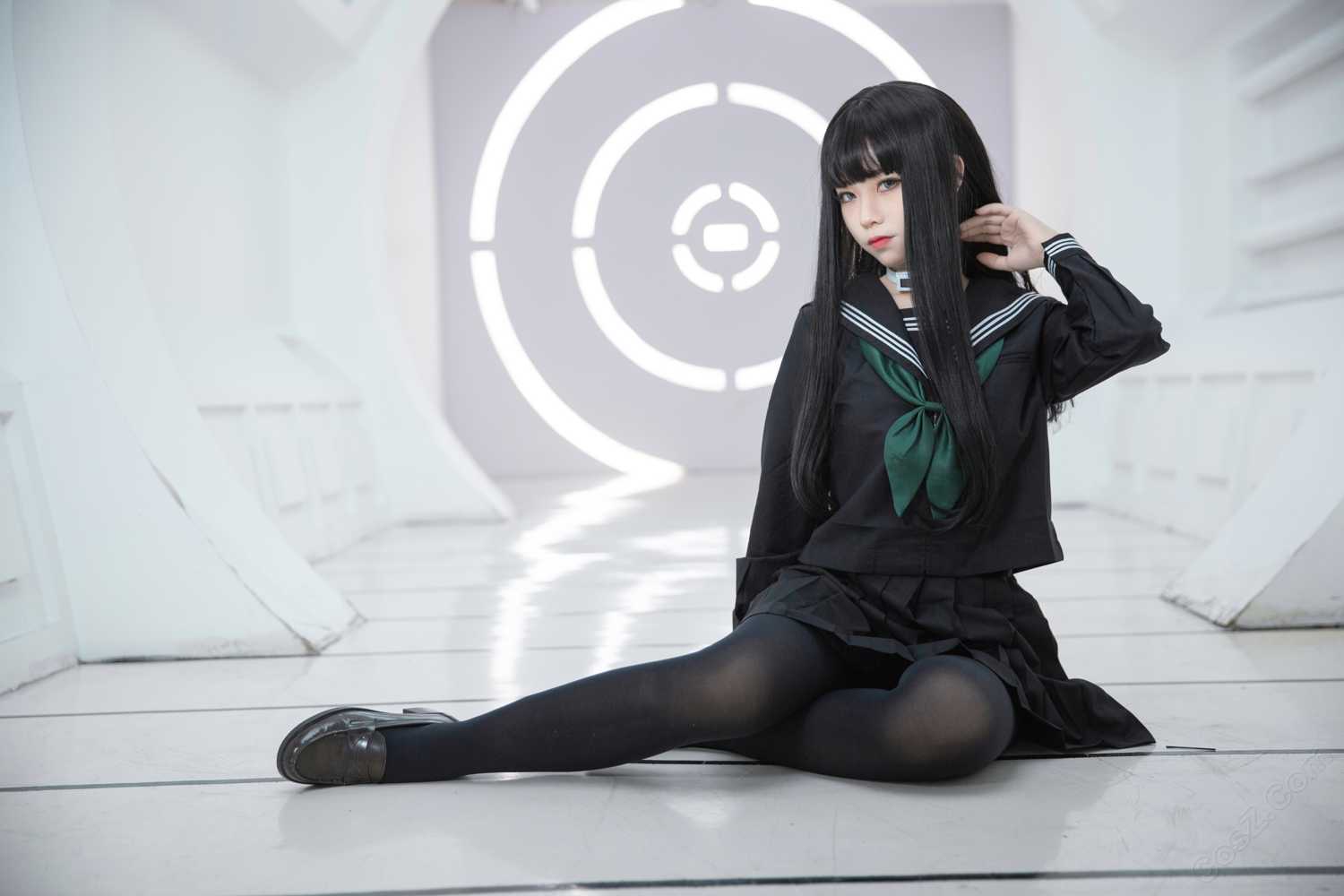 《C站·JK·第404期》JK未来黑衣学姐