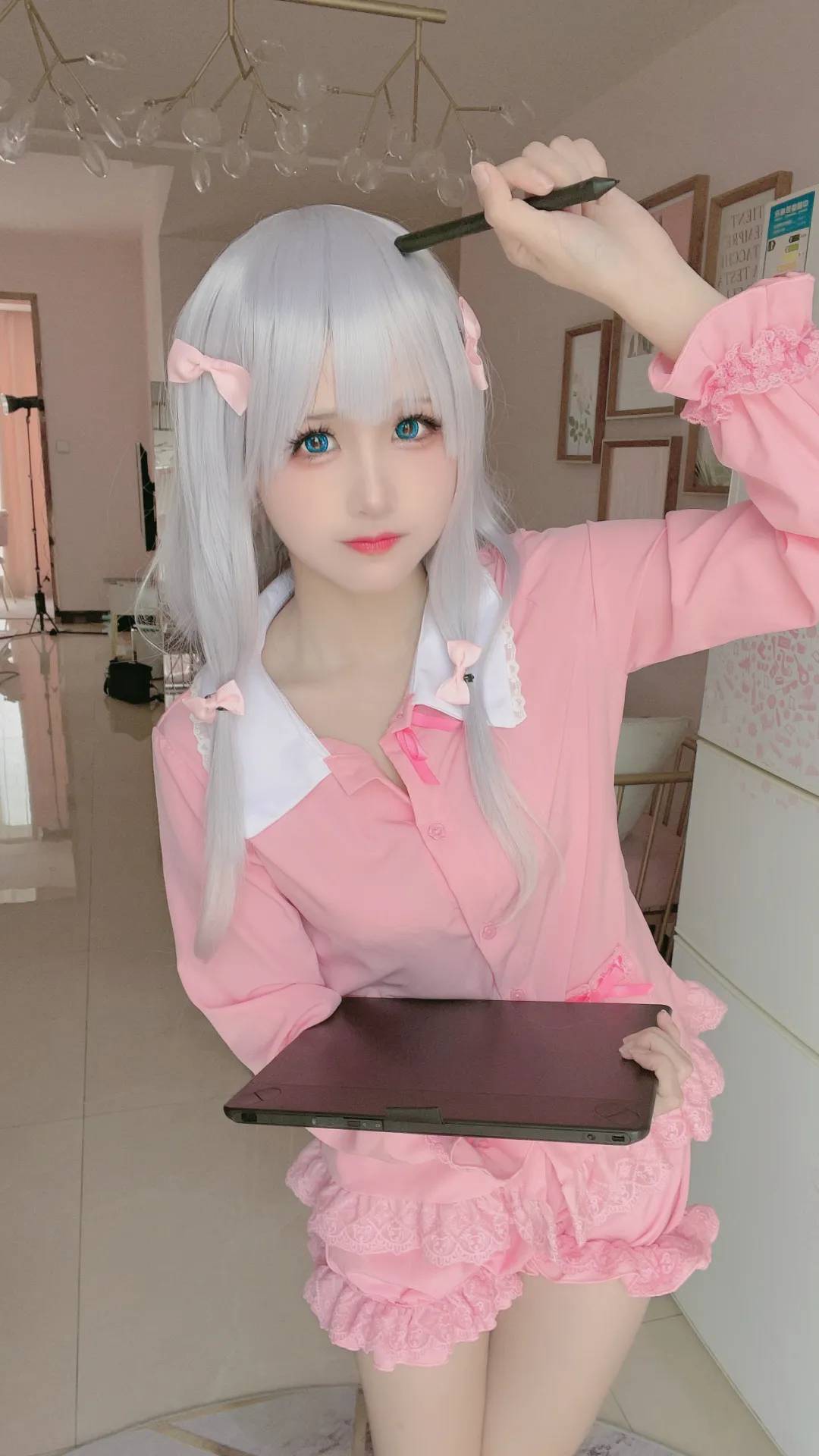 《C站·第3393期》埃罗芒阿老师纱雾