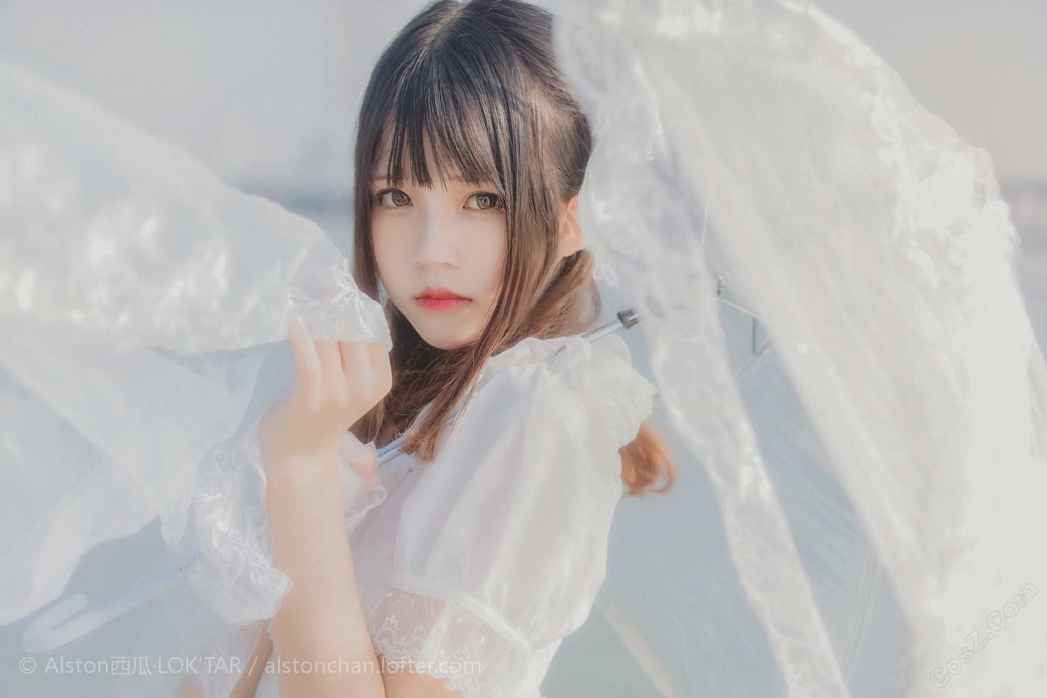 《C站·lolita·第1241期》花嫁白婚纱