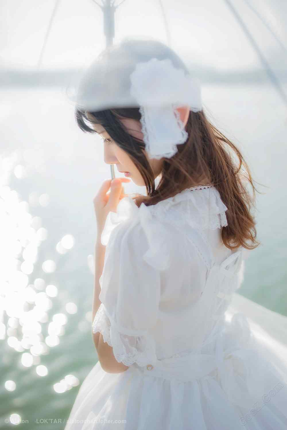 《C站·lolita·第1241期》花嫁白婚纱