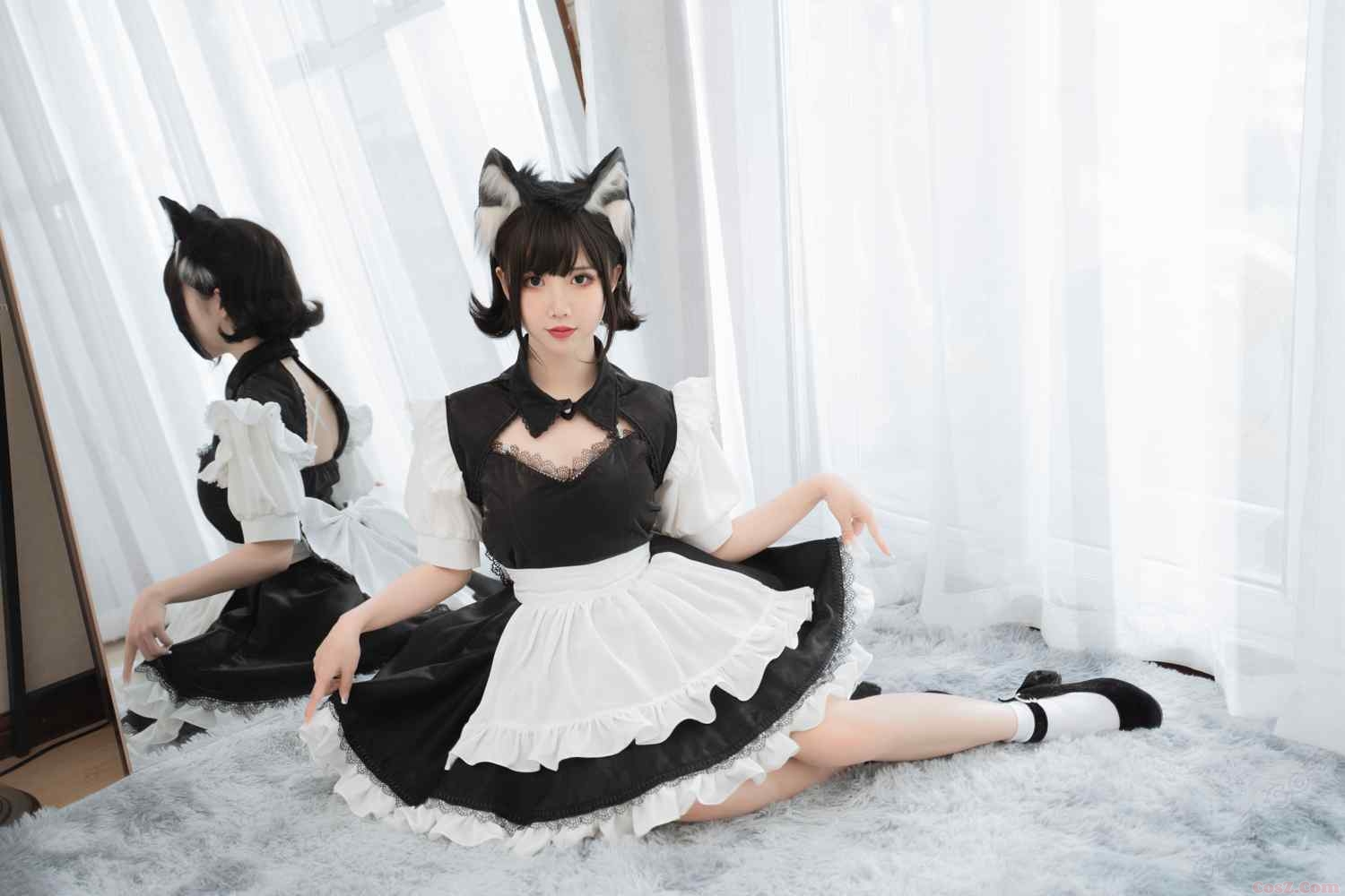 《C站·lolita·第1266期》小狐狸女仆