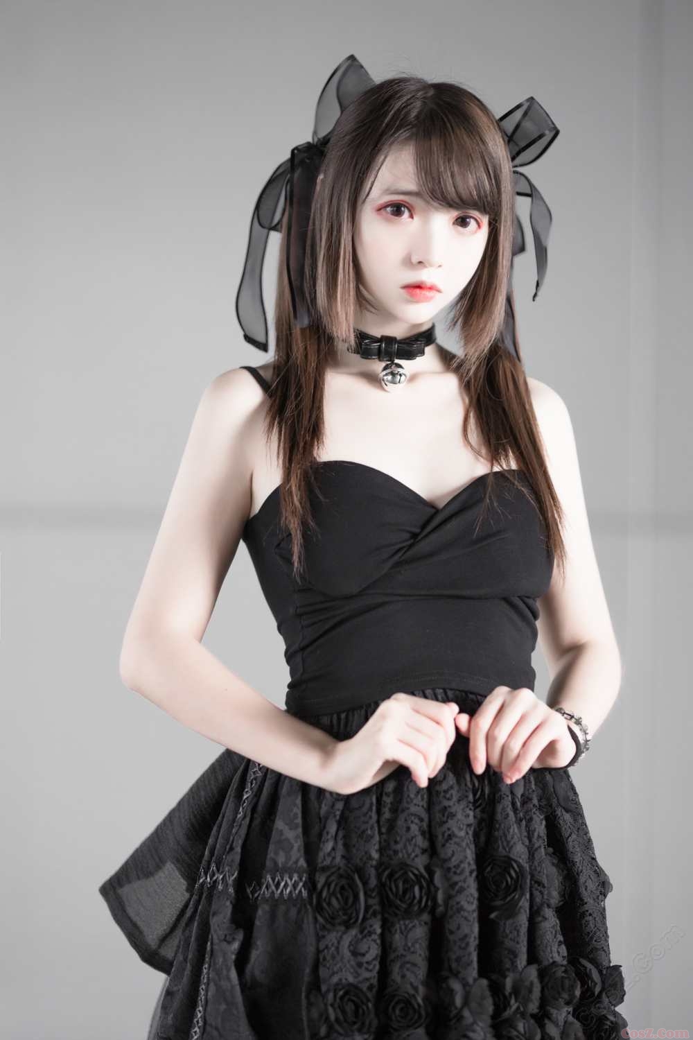 《C站·lolita·第1265期》小黑猫漫展黑裙