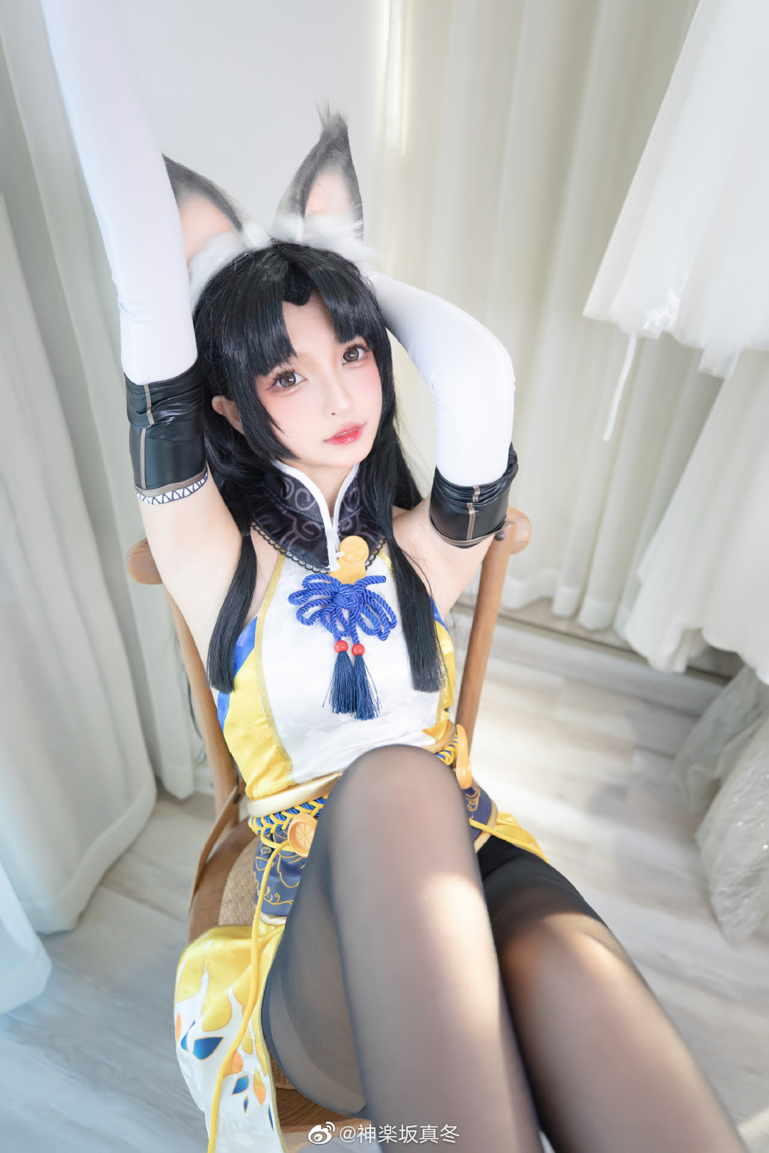 《C站·第3399期》胡桃黑萝莉