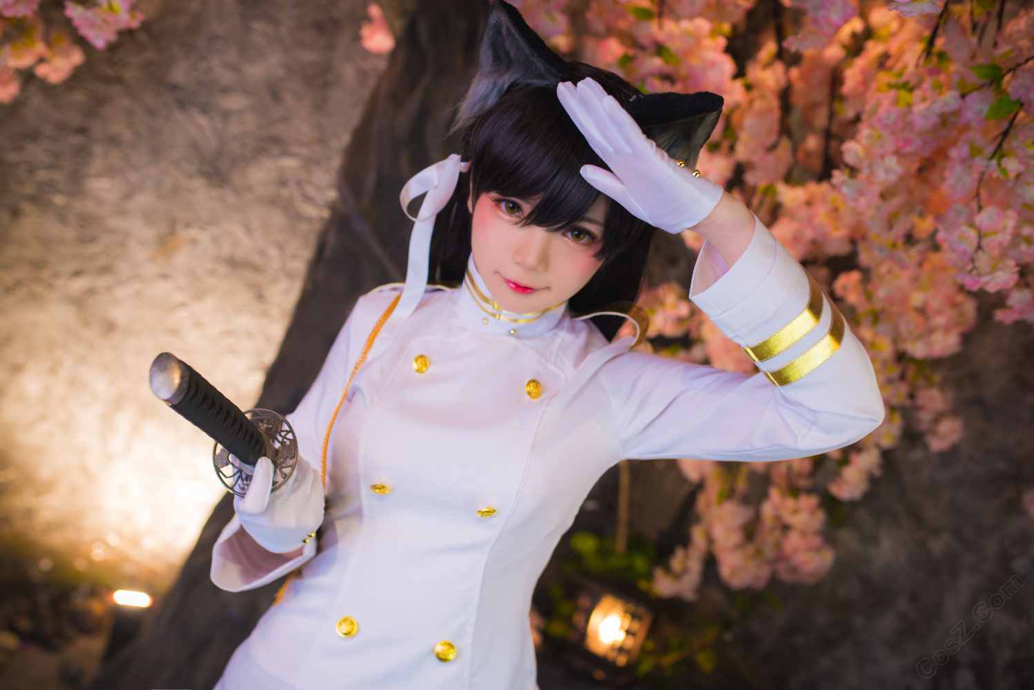 《C站·第3373期》樱花树下的爱岩