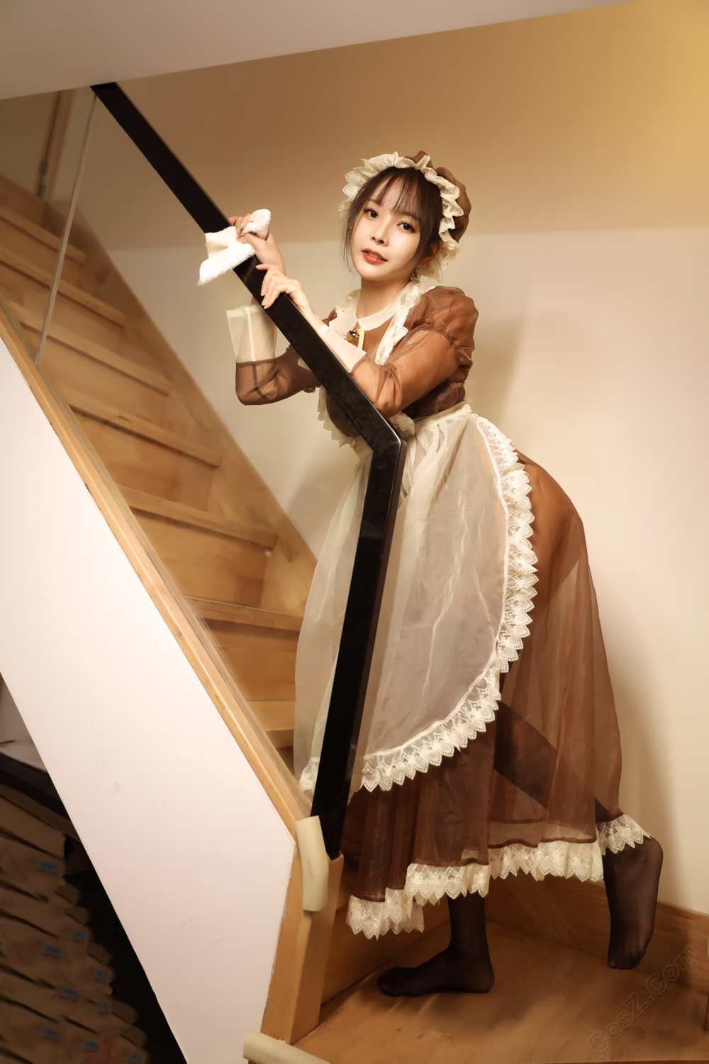 《C站·lolita·第1229期》别墅里的女仆