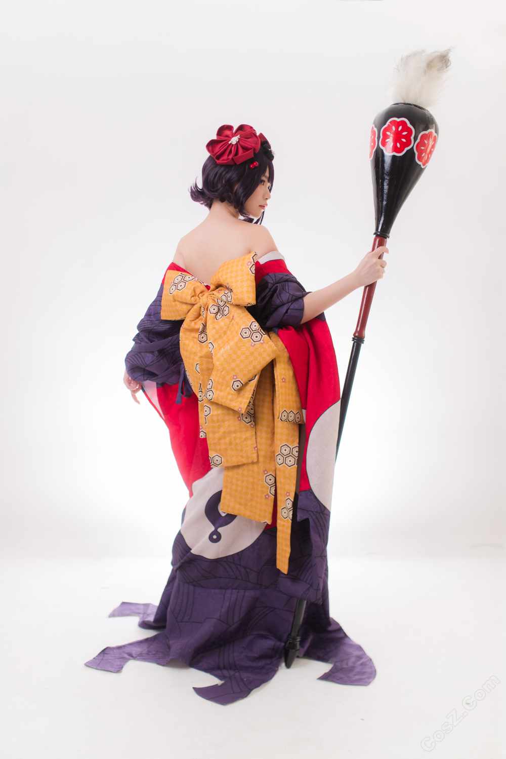 《C站·第3371期》阴阳师狐狸店长白背景