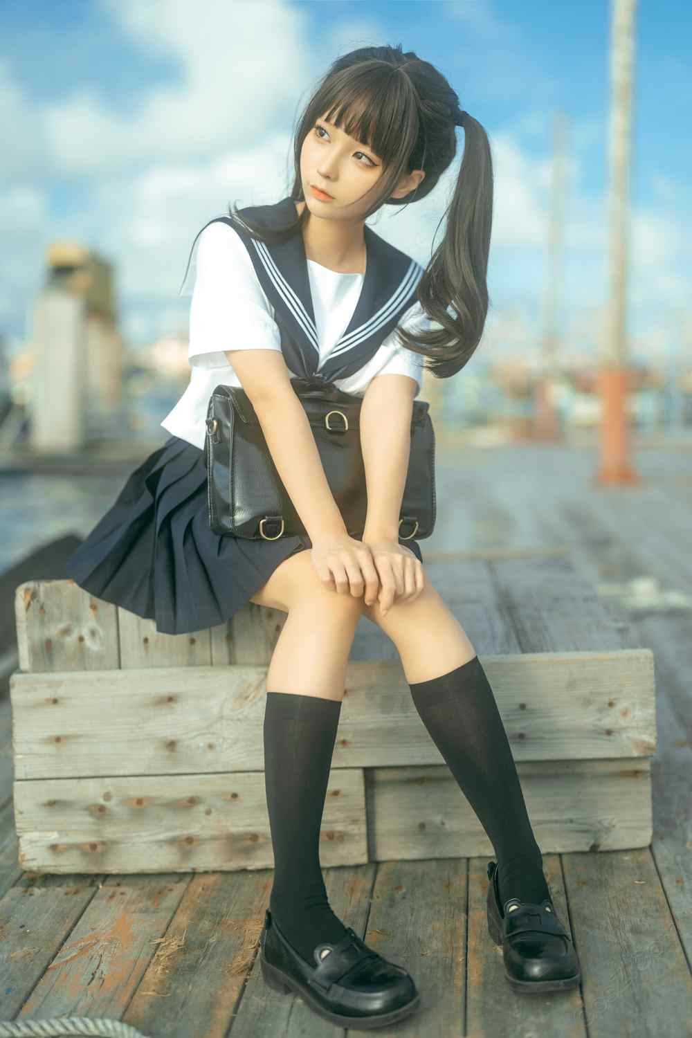 《C站·JK·第396期》JK与海风