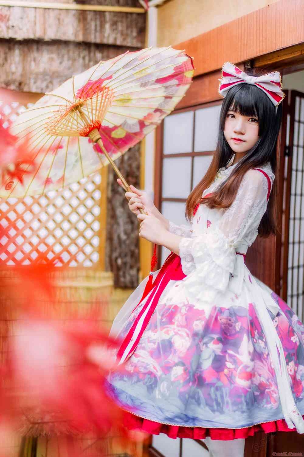 《C站·lolita·第1269期》樱花和风洛丽塔