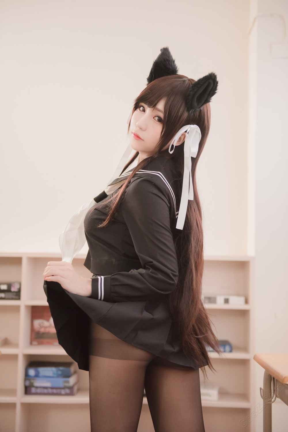 《C站·JK·第395期》一只小黑喵