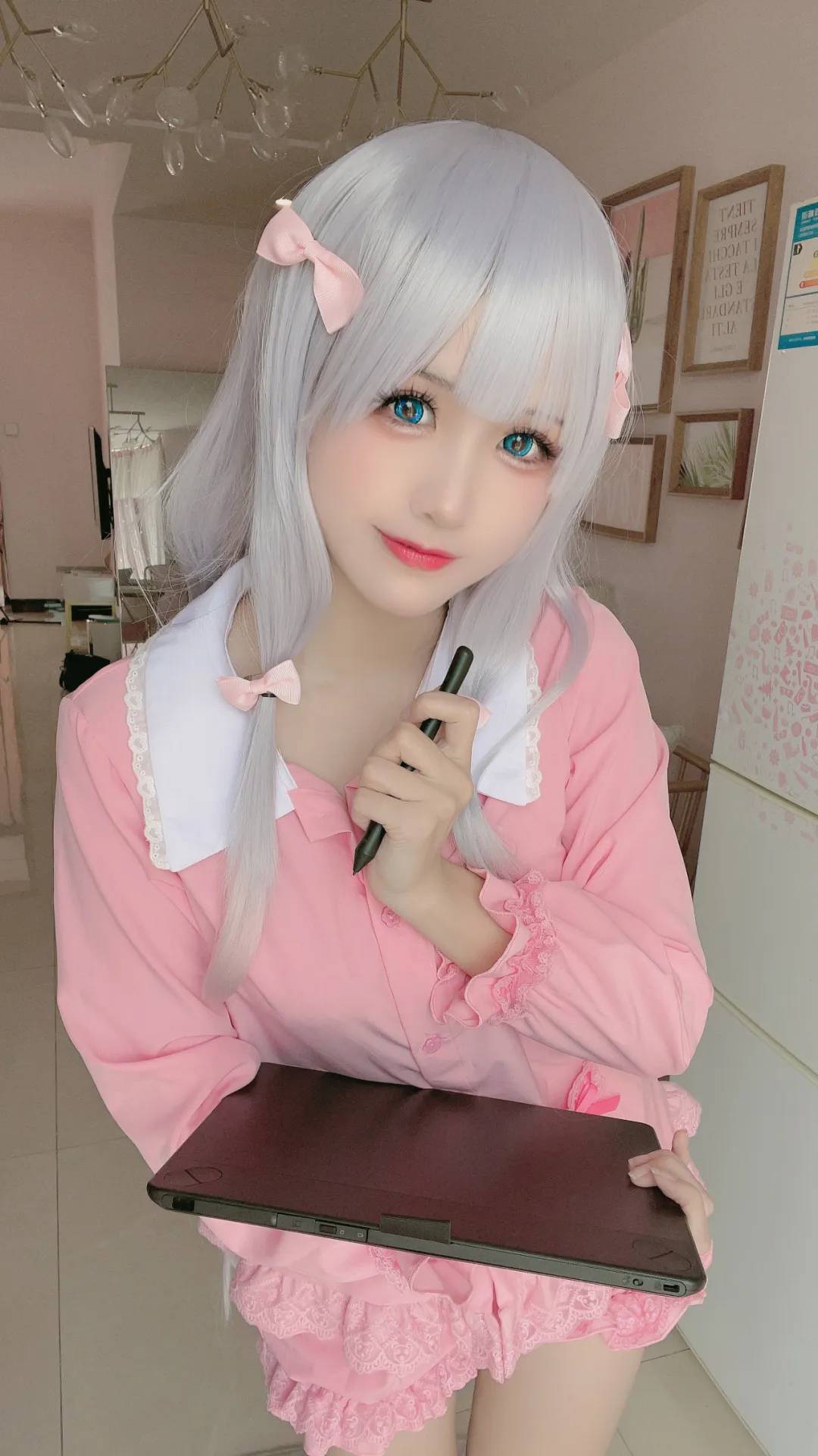 《C站·第3393期》埃罗芒阿老师纱雾