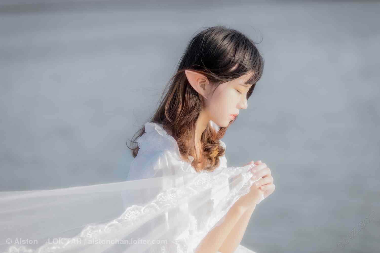 《C站·lolita·第1241期》花嫁白婚纱