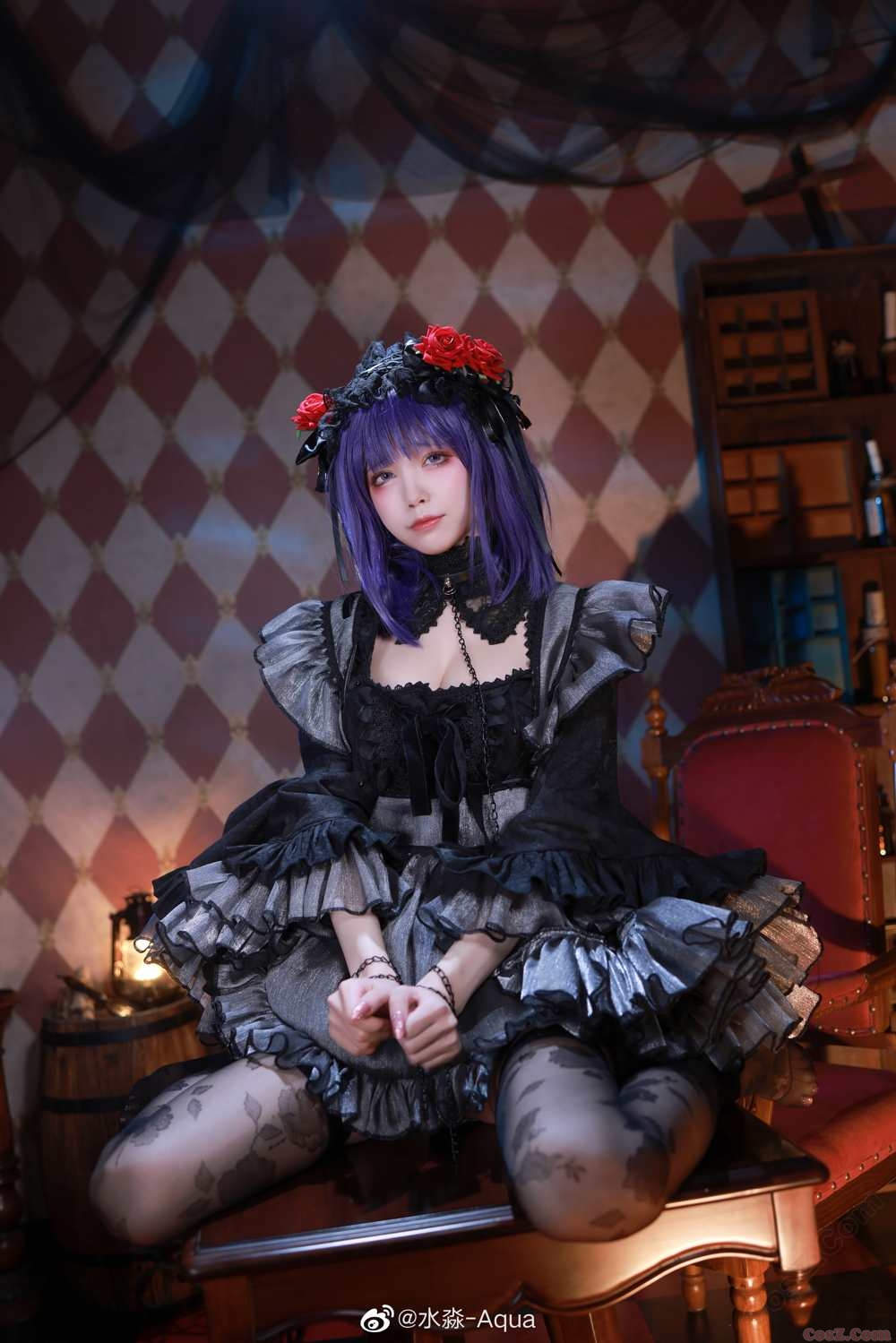 《C站·lolita·第1273期》坠入爱河的洛丽塔