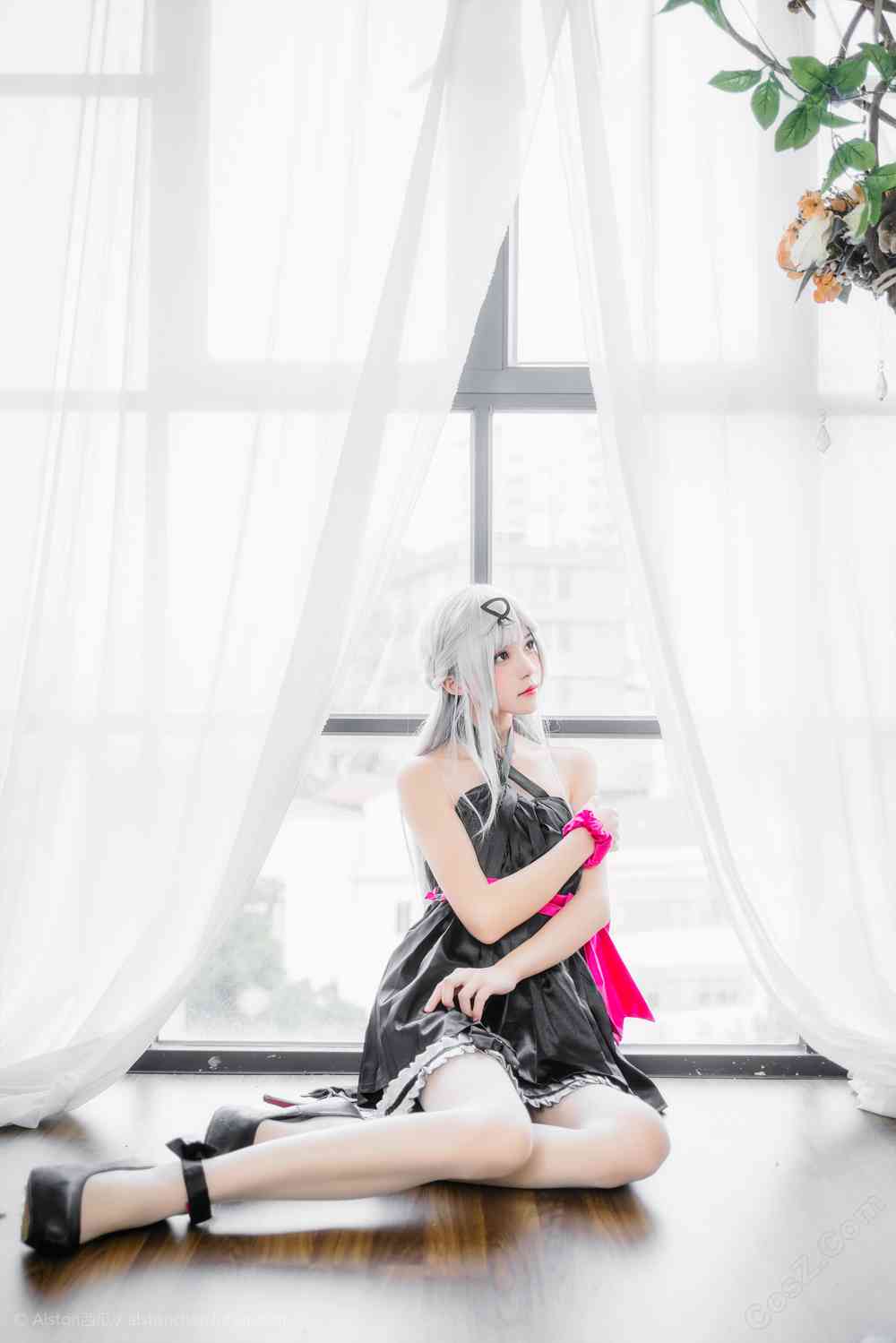 《C站·lolita·第1240期》黑色小公主萝莉