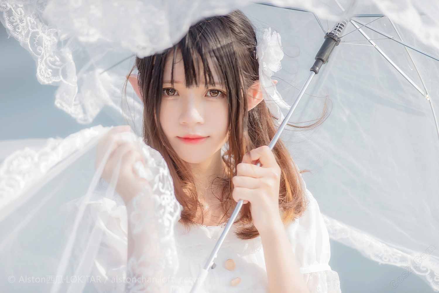 《C站·lolita·第1241期》花嫁白婚纱