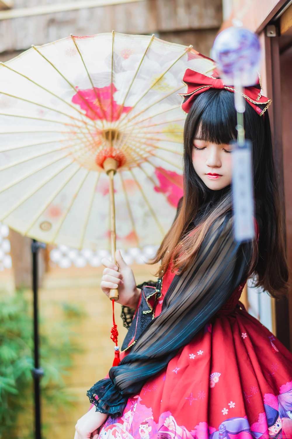 《C站·lolita·第1269期》樱花和风洛丽塔