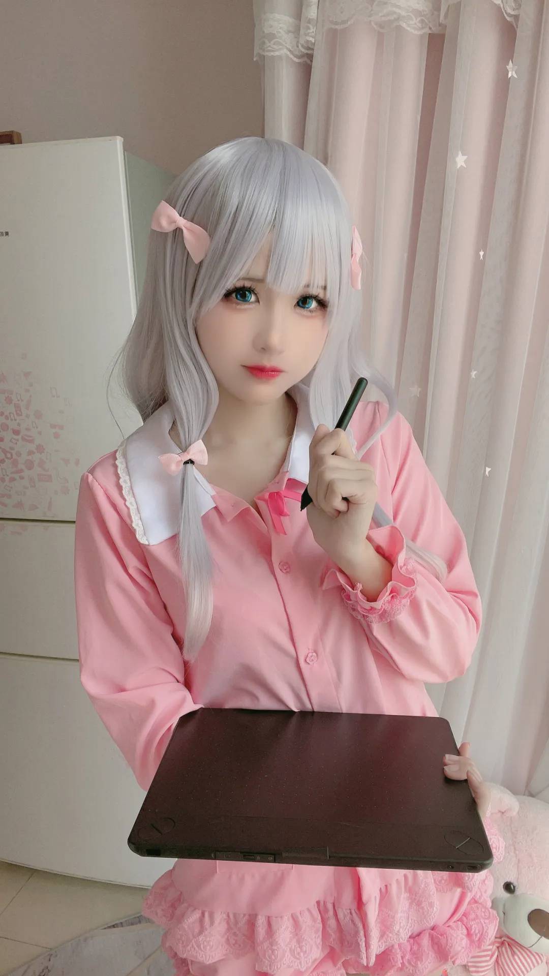 《C站·第3393期》埃罗芒阿老师纱雾