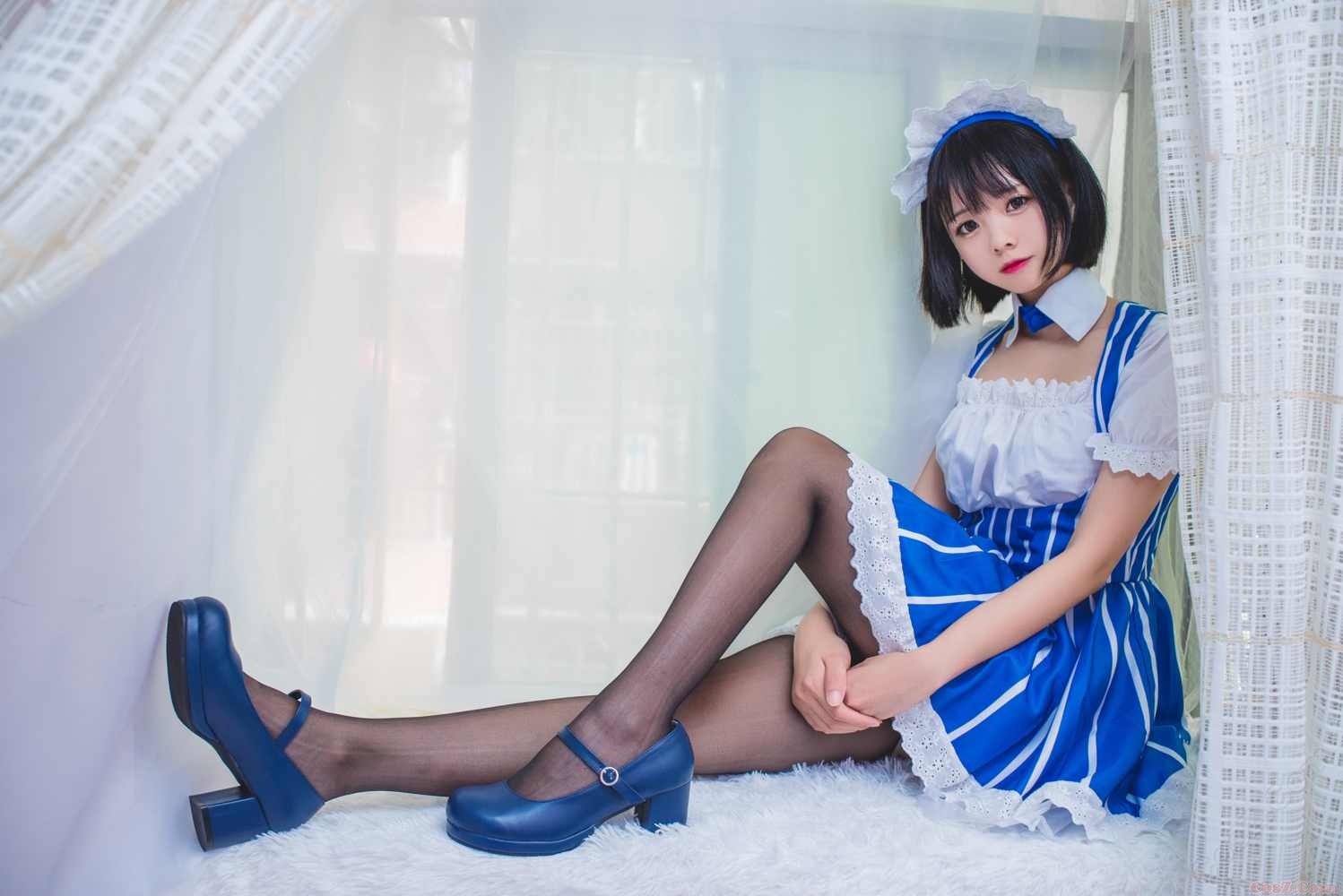《C站·lolita·第1274期》三个女仆
