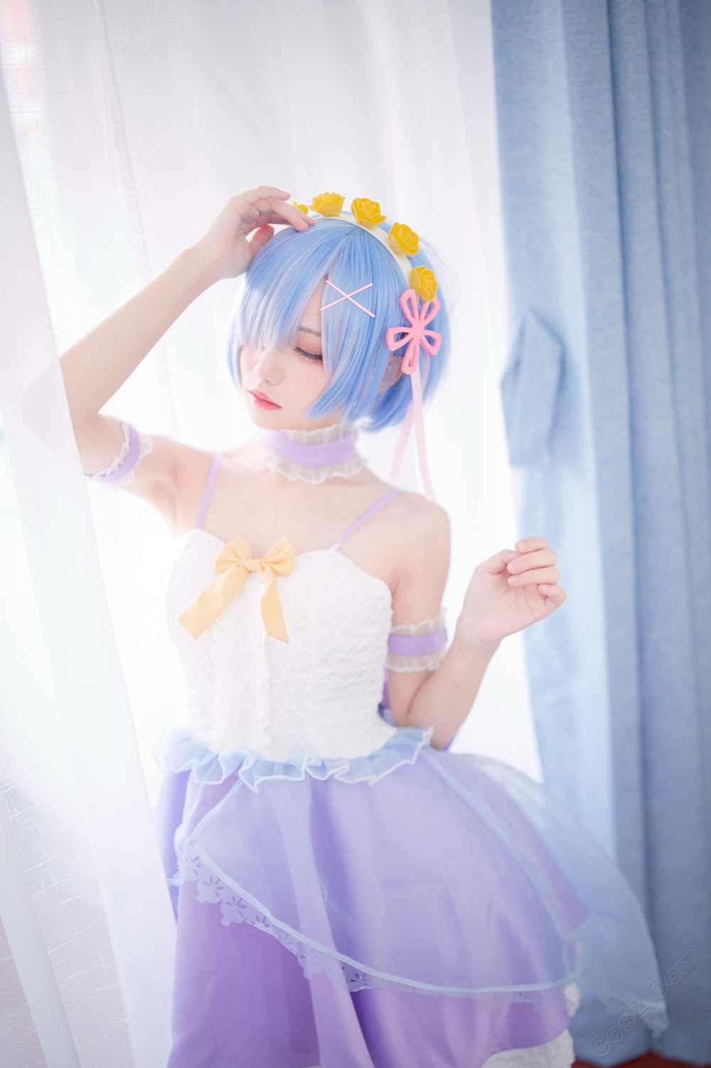 《C站·lolita·第1226期》蕾姆CLEAR DRESS