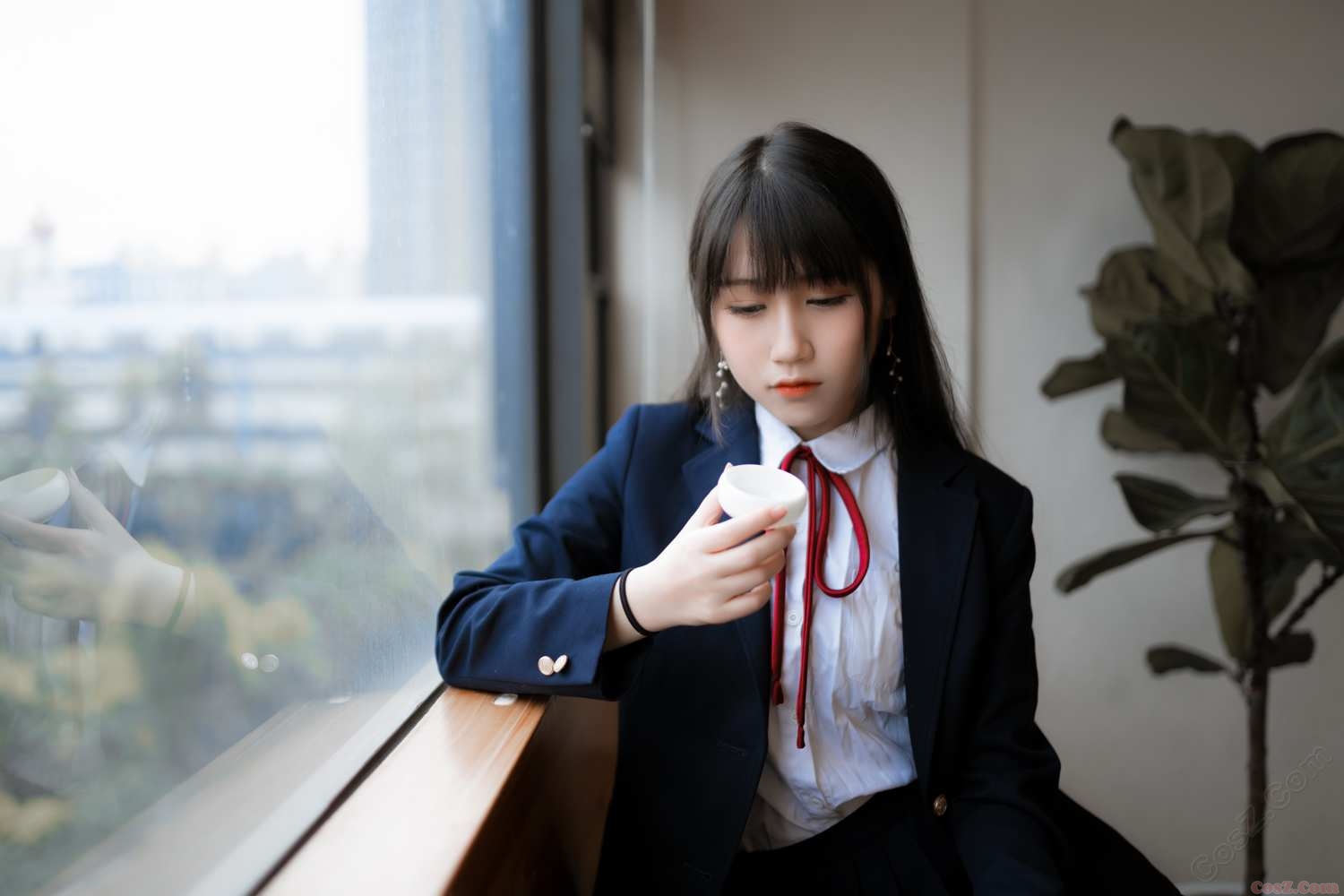 《C站·JK·第434期》黑色校服JK