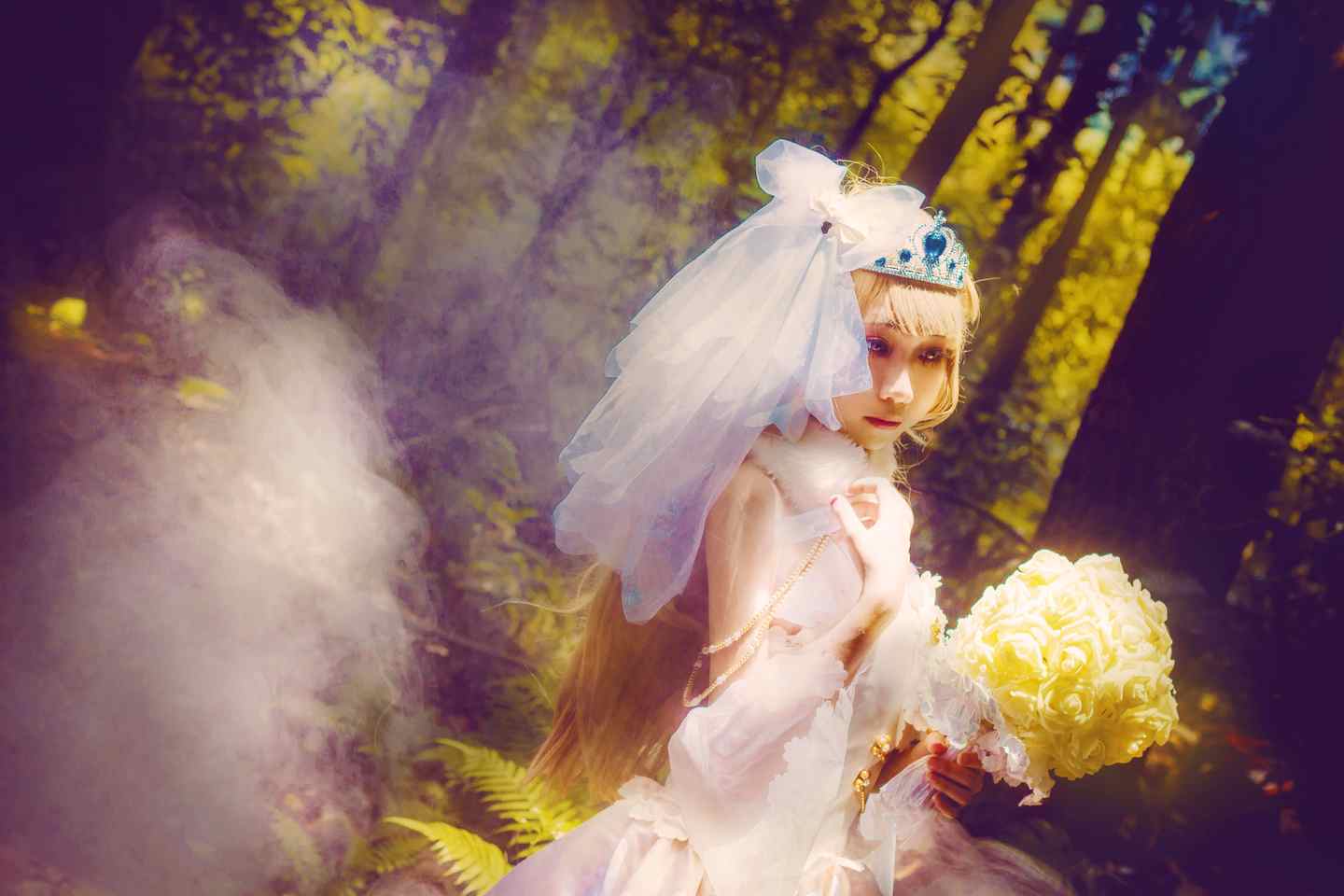 《C站·lolita·第845期》LoveLive!南小鸟婚纱觉醒