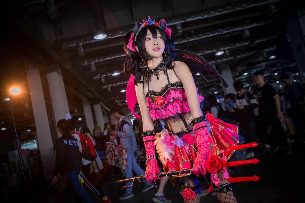 《C站·lolita·第1172期》妮可小恶魔觉醒