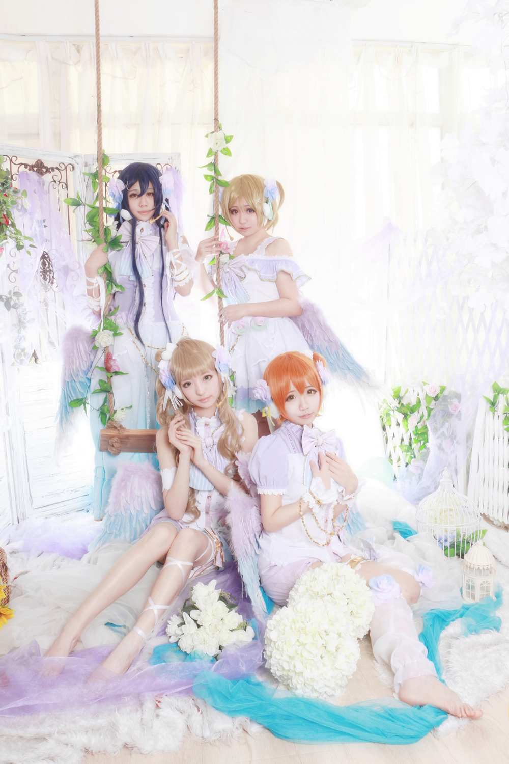 《C站·lolita·第502期》Love live！南小鸟 白色情人节