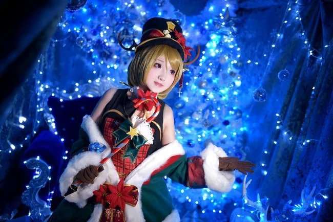 《C站·lolita·第572期》lovelive 圣诞花阳