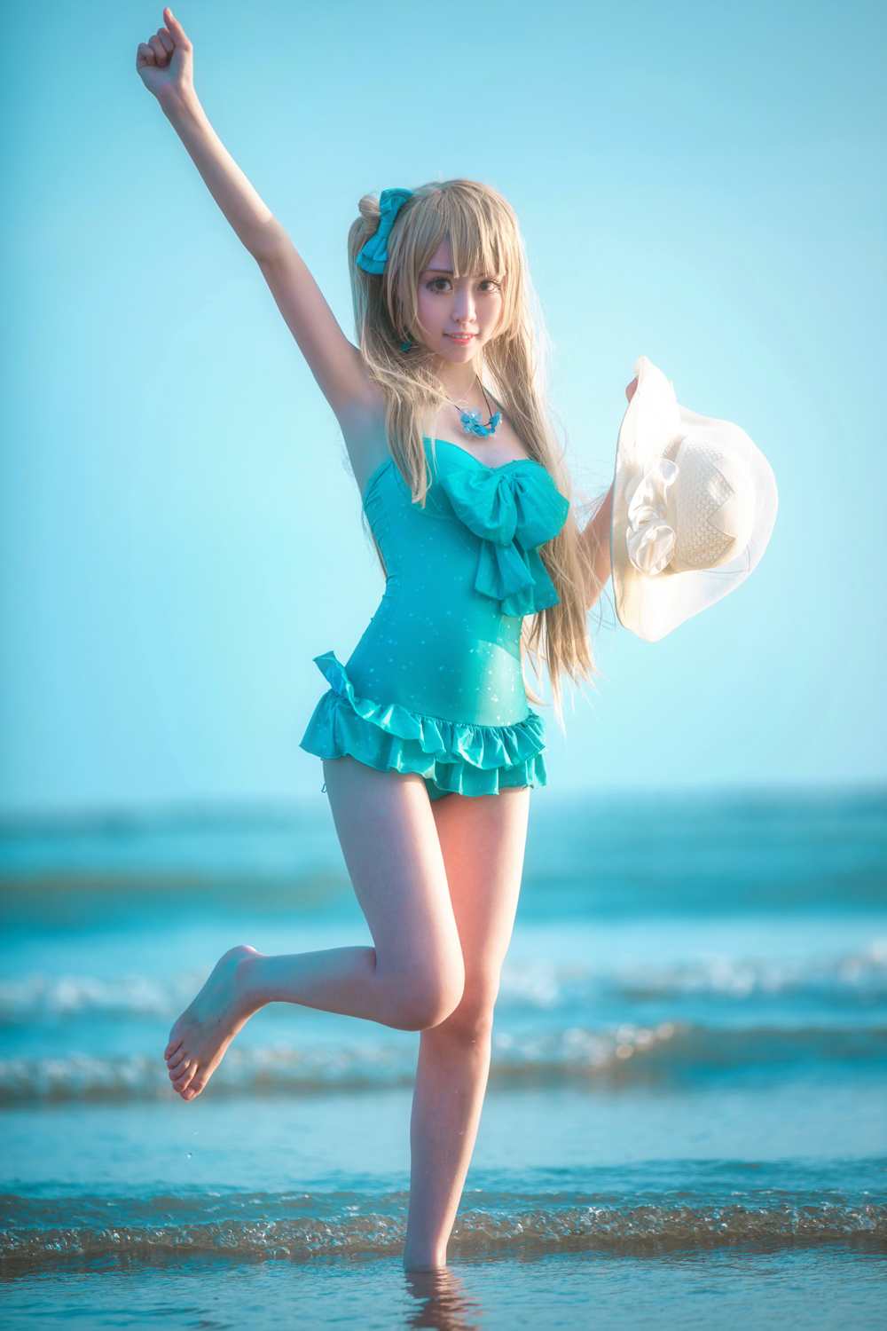 《C站·lolita·第570期》lovelive 南小鸟水着大冒险