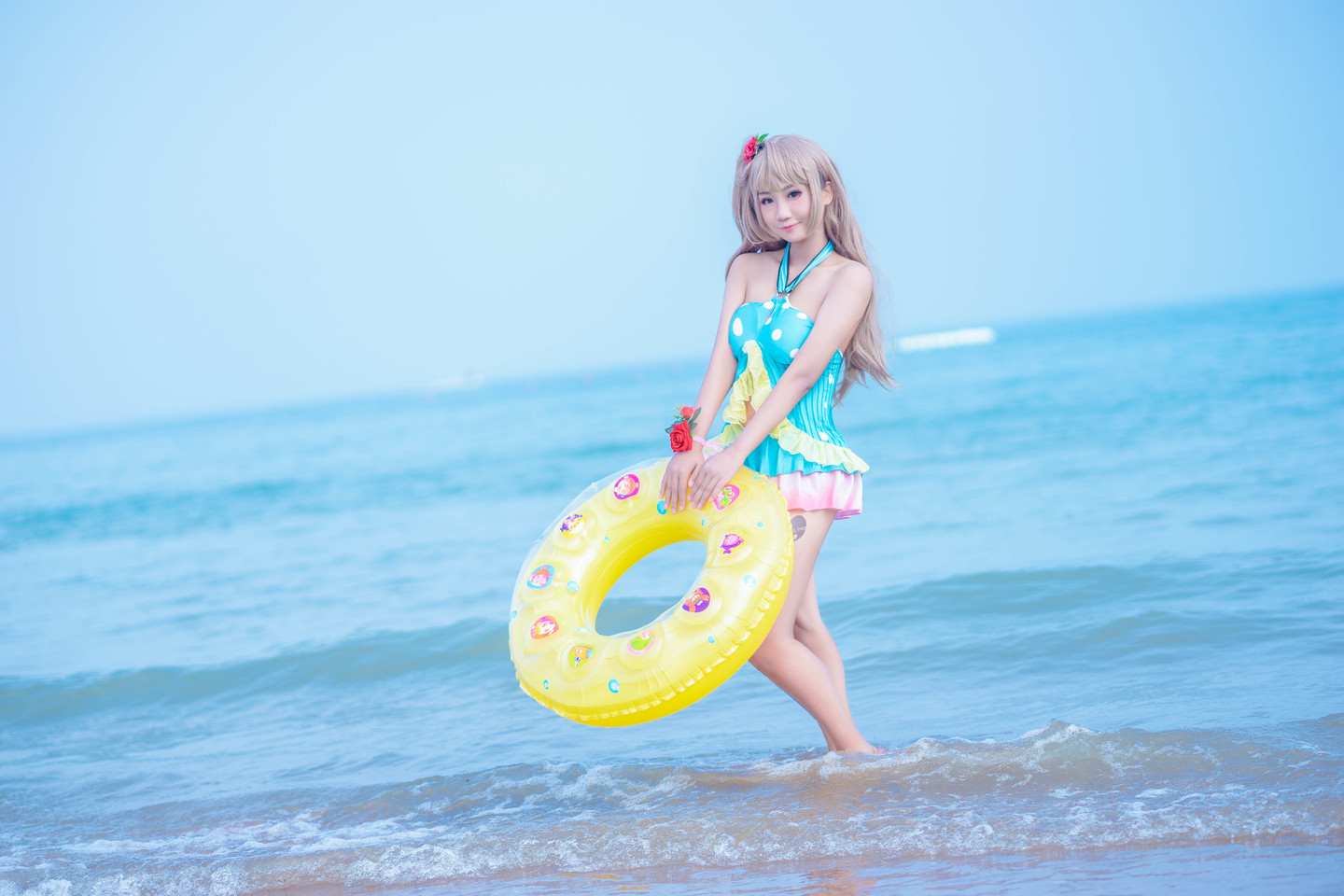 《C站·lolita·第970期》Lovelive南小鸟泳装