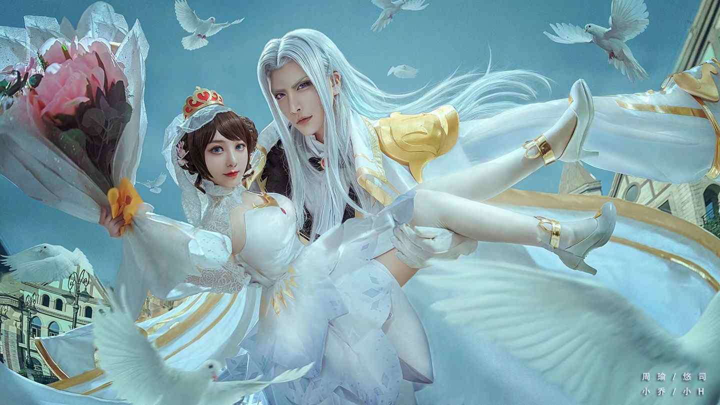 《C站·第3196期》纯白花嫁