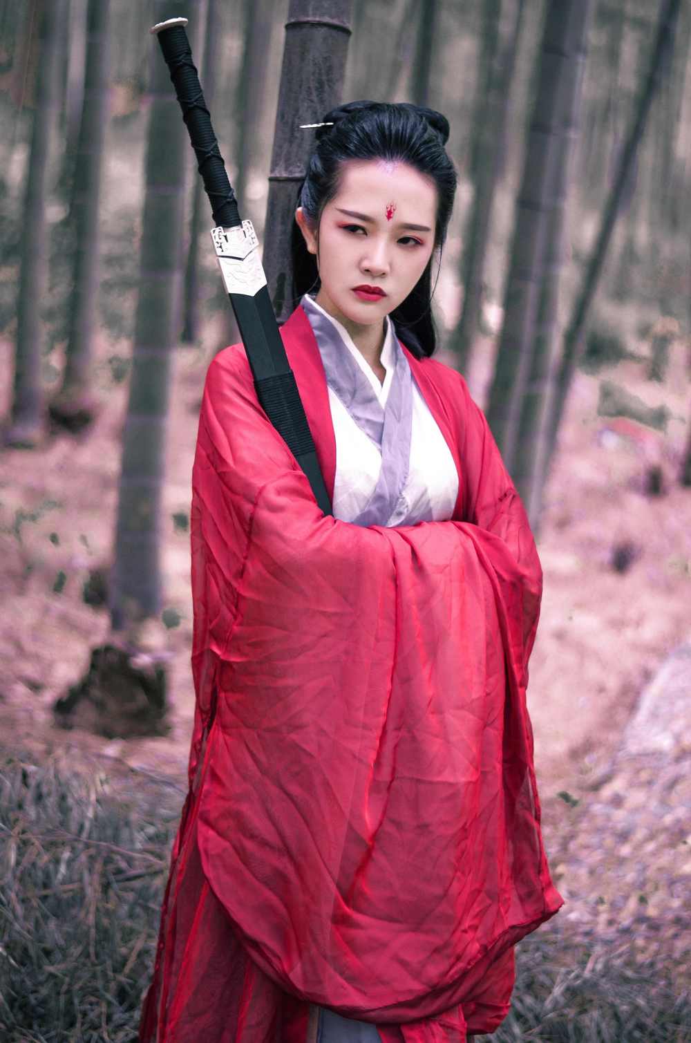 《汉服第341期》汉服 红颜