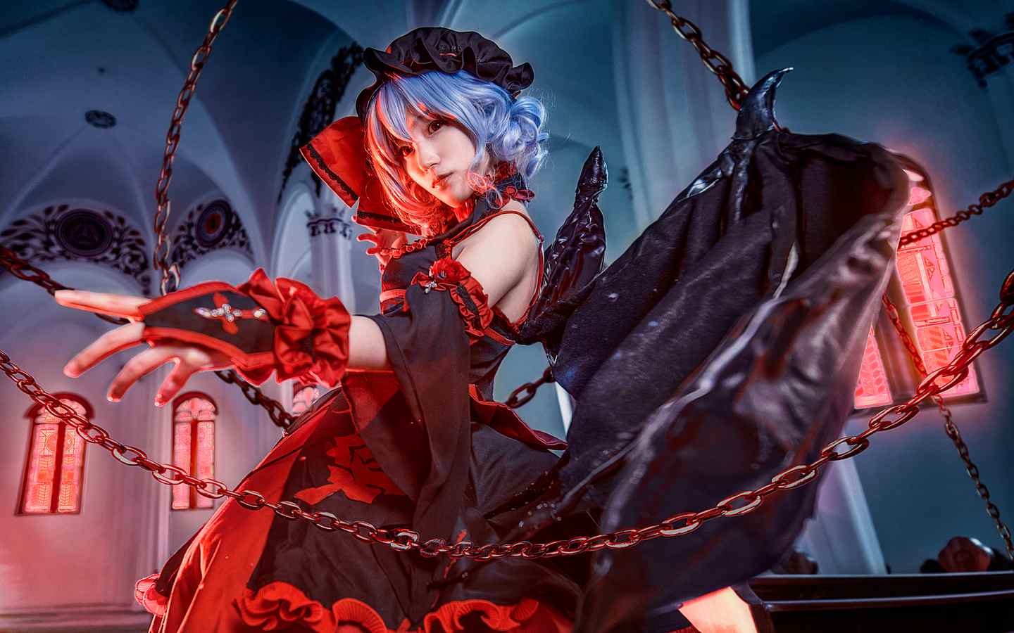 《C站·lolita·第1099期》东方project 蕾米莉亚