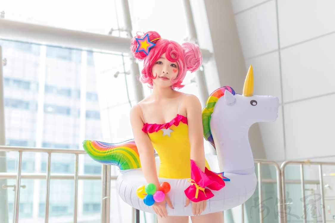 《C站·lolita·第346期》小乔缤纷独角兽