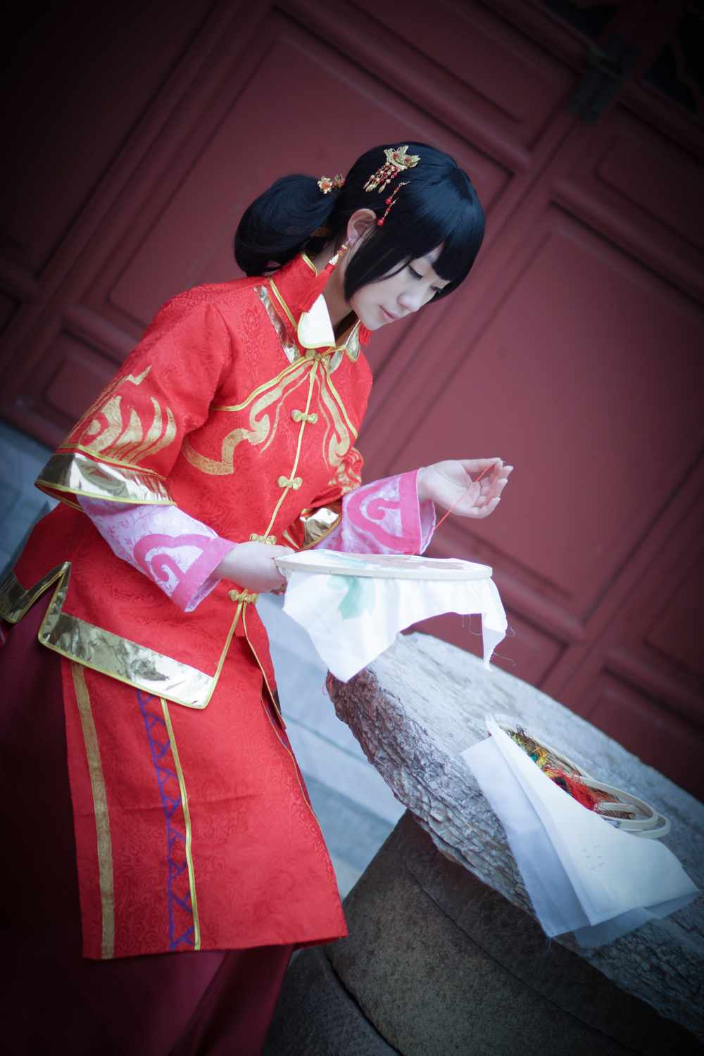 《汉服第599期》老九门二月红夫人丫头