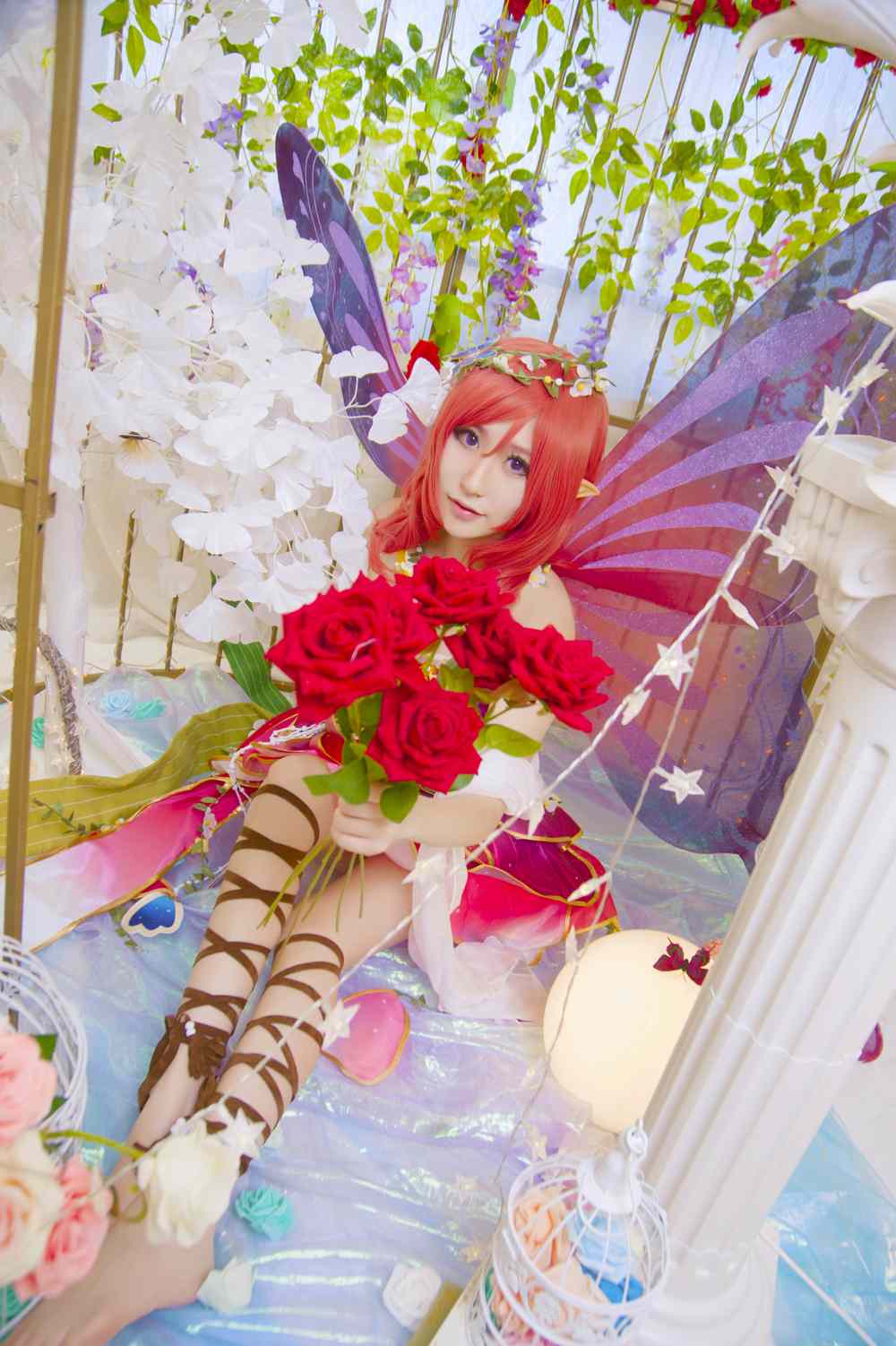 《C站·lolita·第557期》lovelive  真姬花妖精觉醒