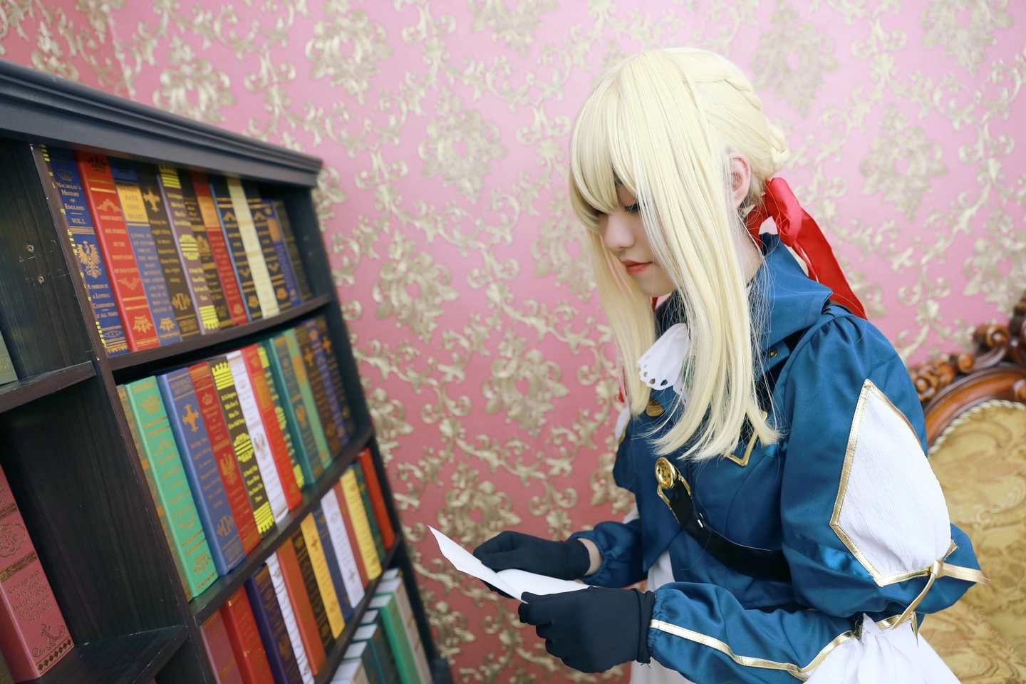 《C站·lolita·第939期》紫罗兰永恒花园   薇尔莉特&伊芙加登