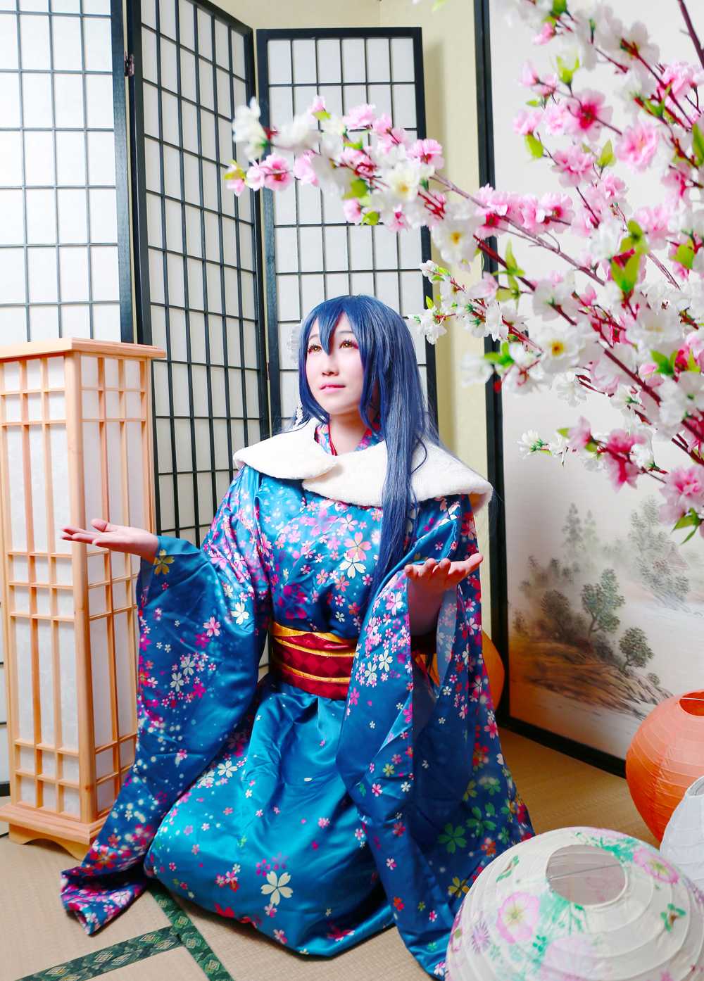 《C站·lolita·第1081期》园田海未 和服未觉醒