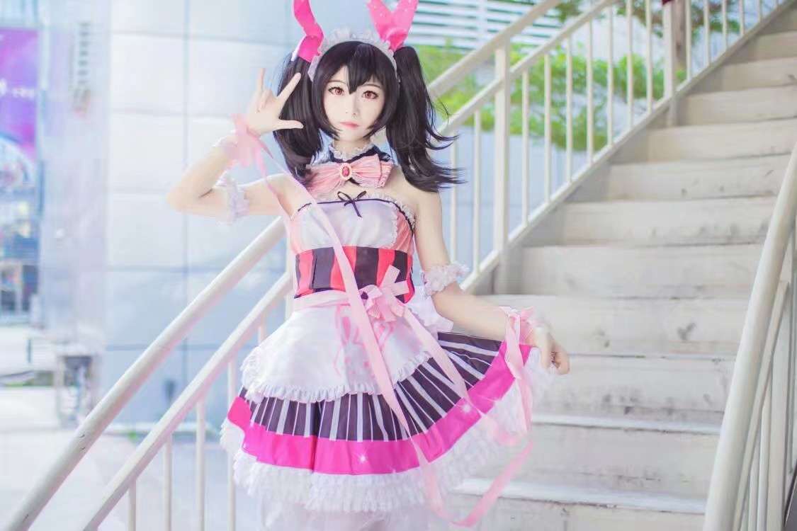 《C站·lolita·第973期》lovelive妮可情人节女仆