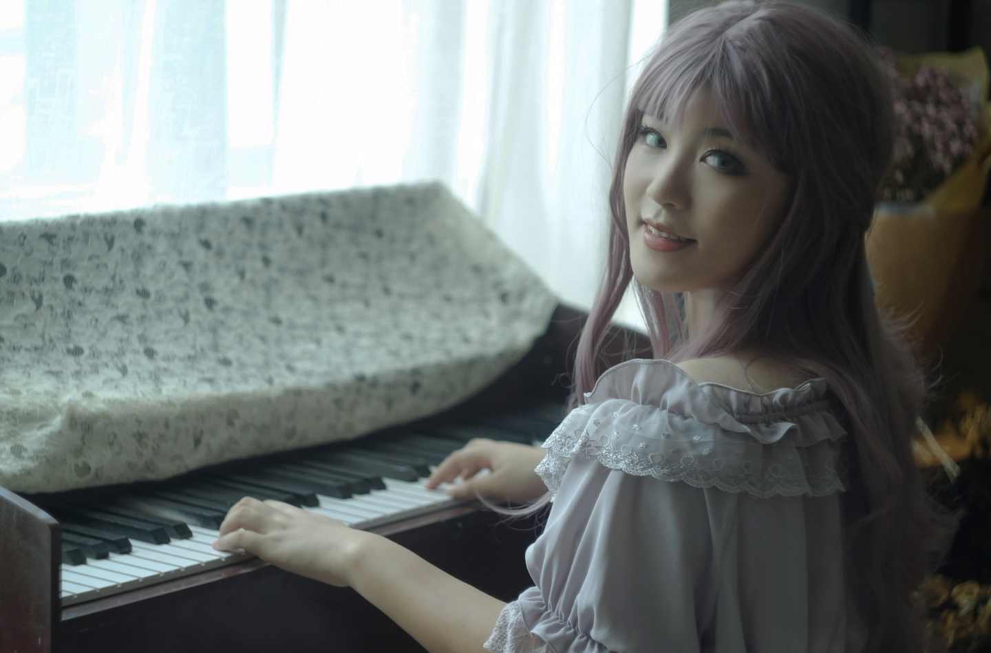 《C站·JK·第350期》永昼之月 霜灰 op 生日作