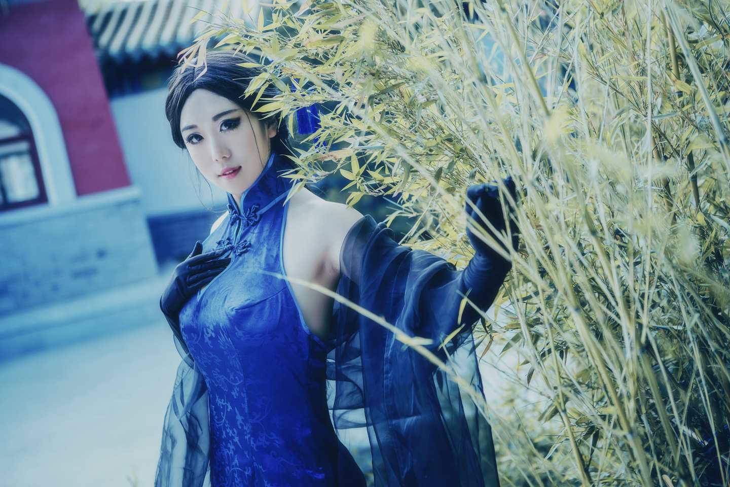 《汉服第507期》唐门同人旗袍