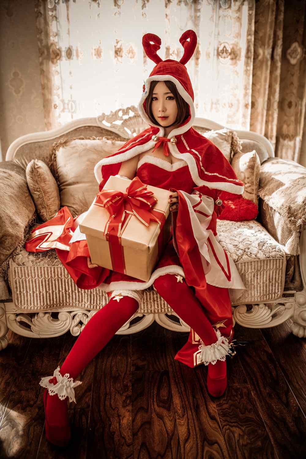 《C站·lolita·第1056期》圣诞貂蝉之礼物