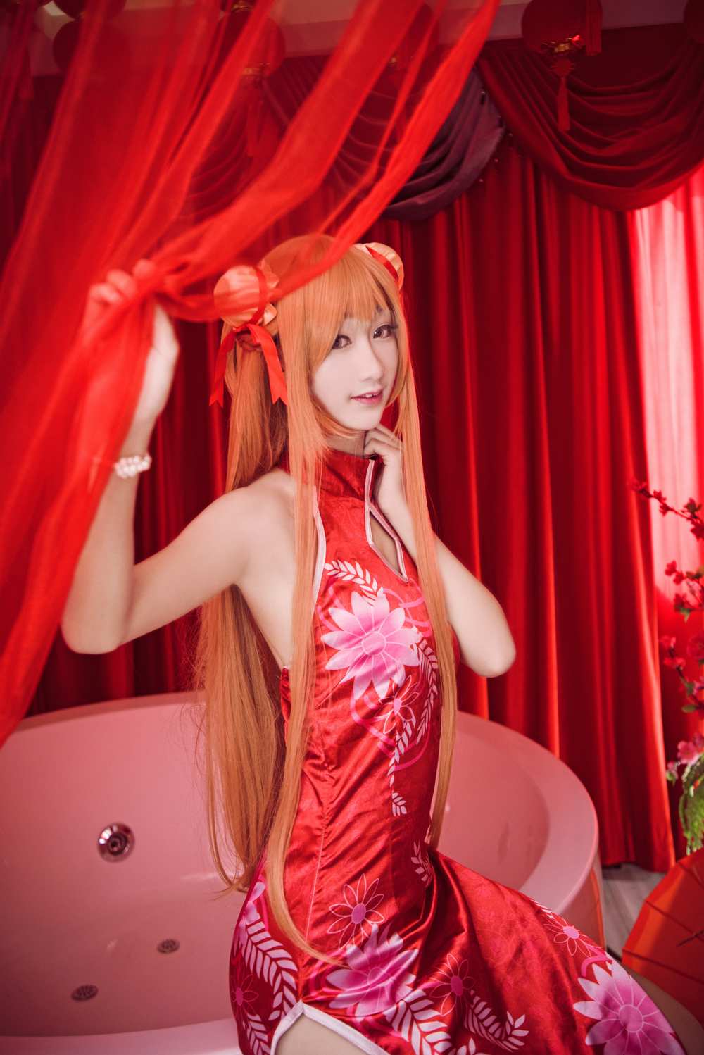 《汉服第765期》亚丝娜旗袍