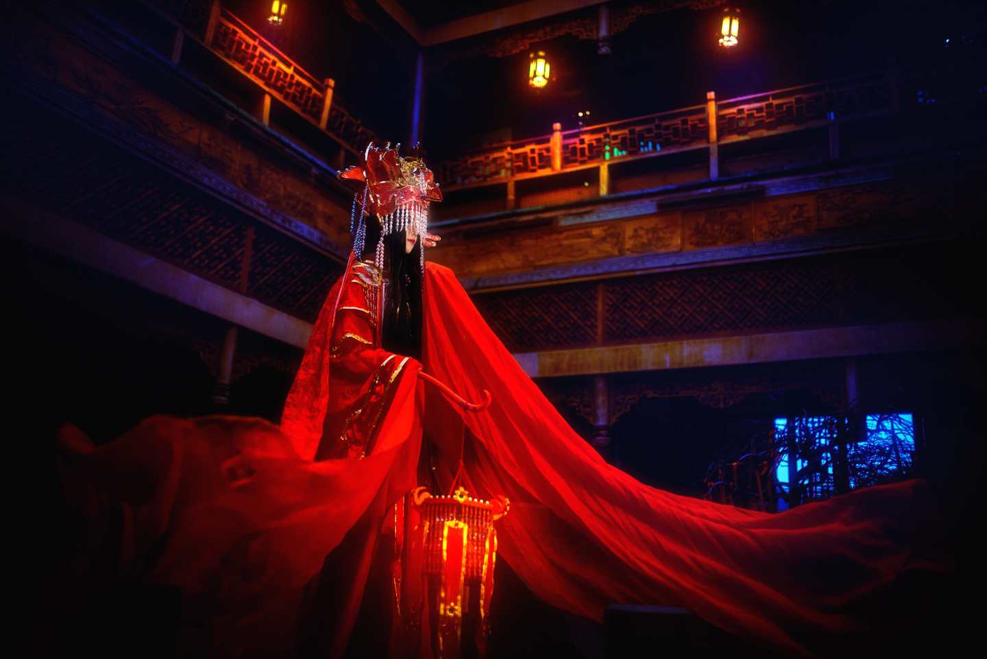 《汉服第807期》霹雳布袋戏怨红灯