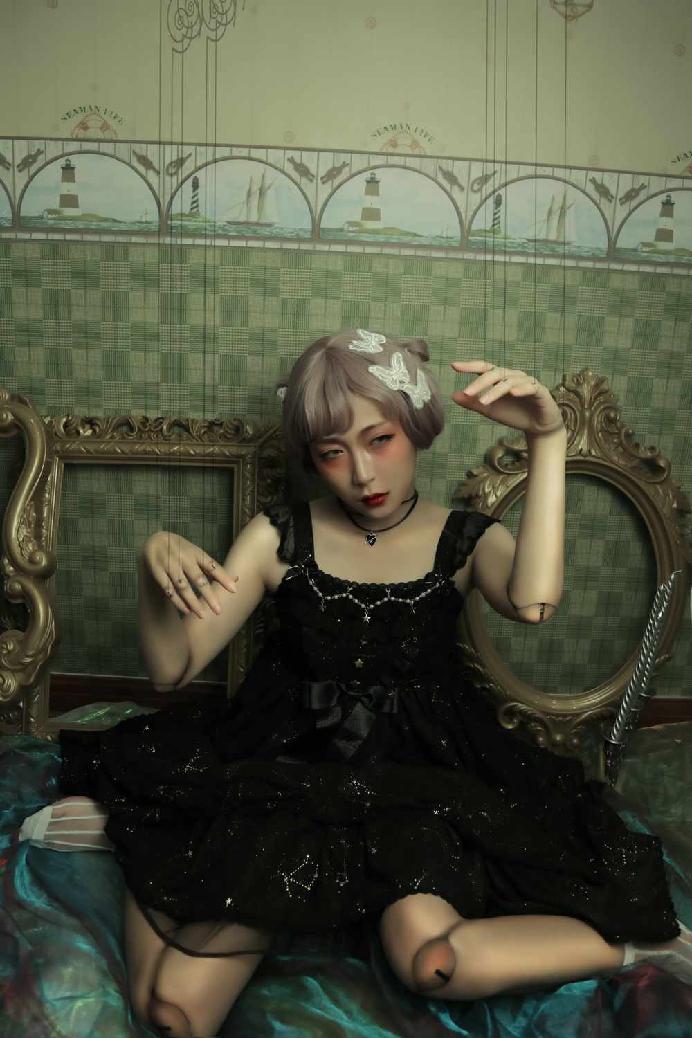 《C站·lolita·第354期》关节处理的很好星座人形