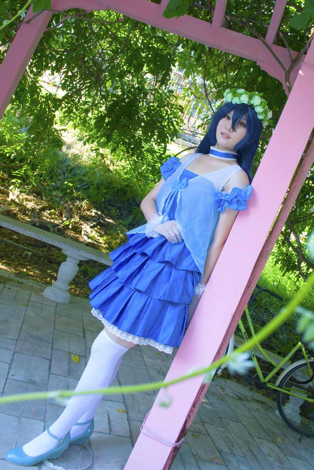 《C站·lolita·第998期》lovelive园田海未梦之门扉