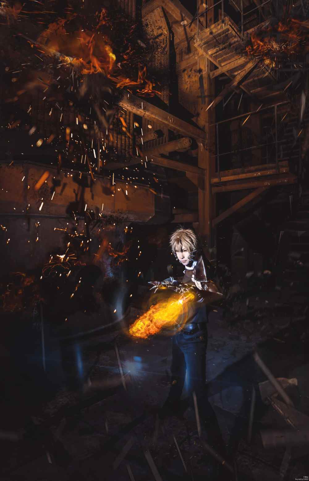 《C站·第3253期》一拳超人杰诺斯cosplay