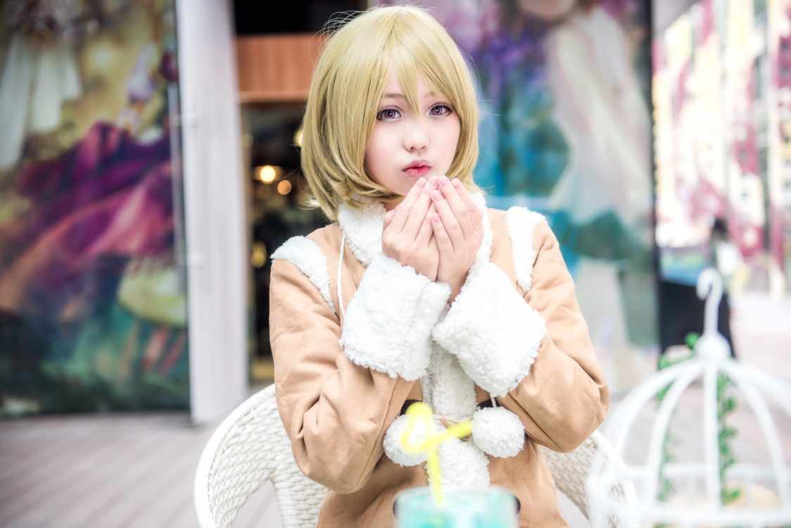 《C站·lolita·第526期》Love Live小泉花阳冬装日常