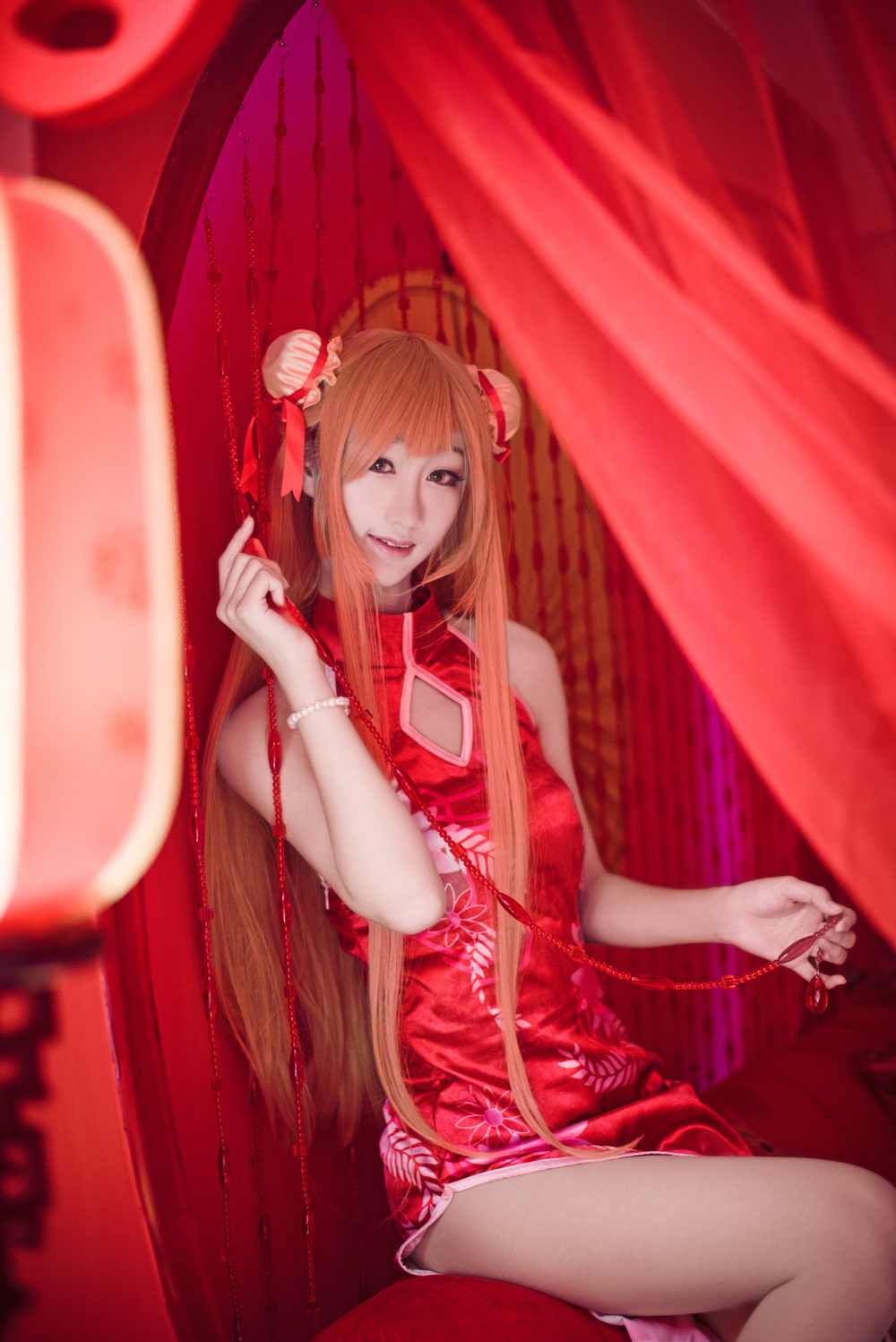 《汉服第765期》亚丝娜旗袍